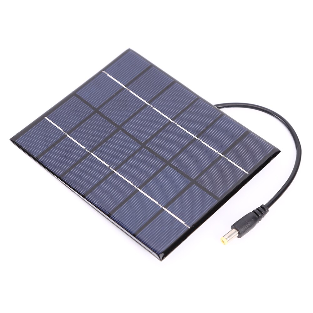 Power Bank Battery USB Powerbank Solar Panel Portable 2W 6V Mini Outdoor Solar Power Lights Charger Generator