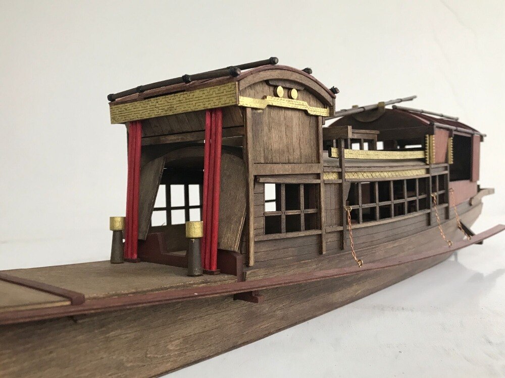 Jiaxing South Lake Red boat boat wooden model kits