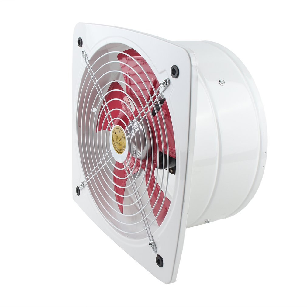 Industrial Ventilation Extractor Metal Axial Exhaust Commercial Air Blower Fan Low Noise Stable Running
