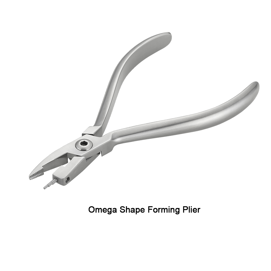 Orthodontische Tang Dental Lab Tandarts Gereedschap Thermische Vormtang Perforator Aligner Tang Onzichtbare Brace Tang: Dark Red