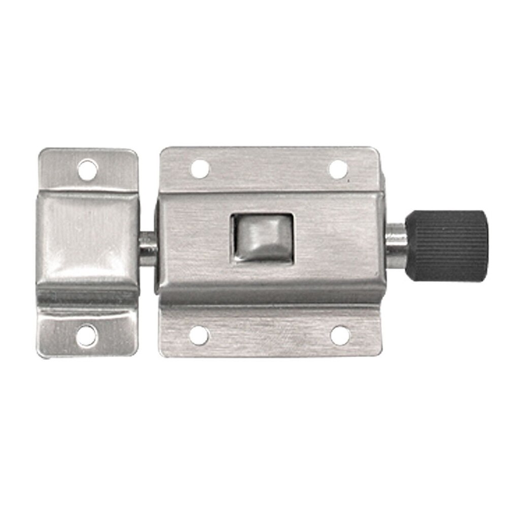 2 PCS 3 Inch Spring Loaded Door Bolts Stainless Steel Bolt tools