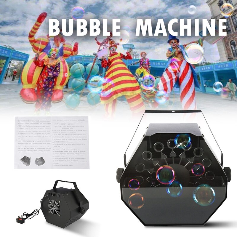Automatische Bubble Machine Romantische Stage Effect Zeep Bubble Blower Voor Verjaardagsfeestjes Stadia Bruiloften Disco 'S Business