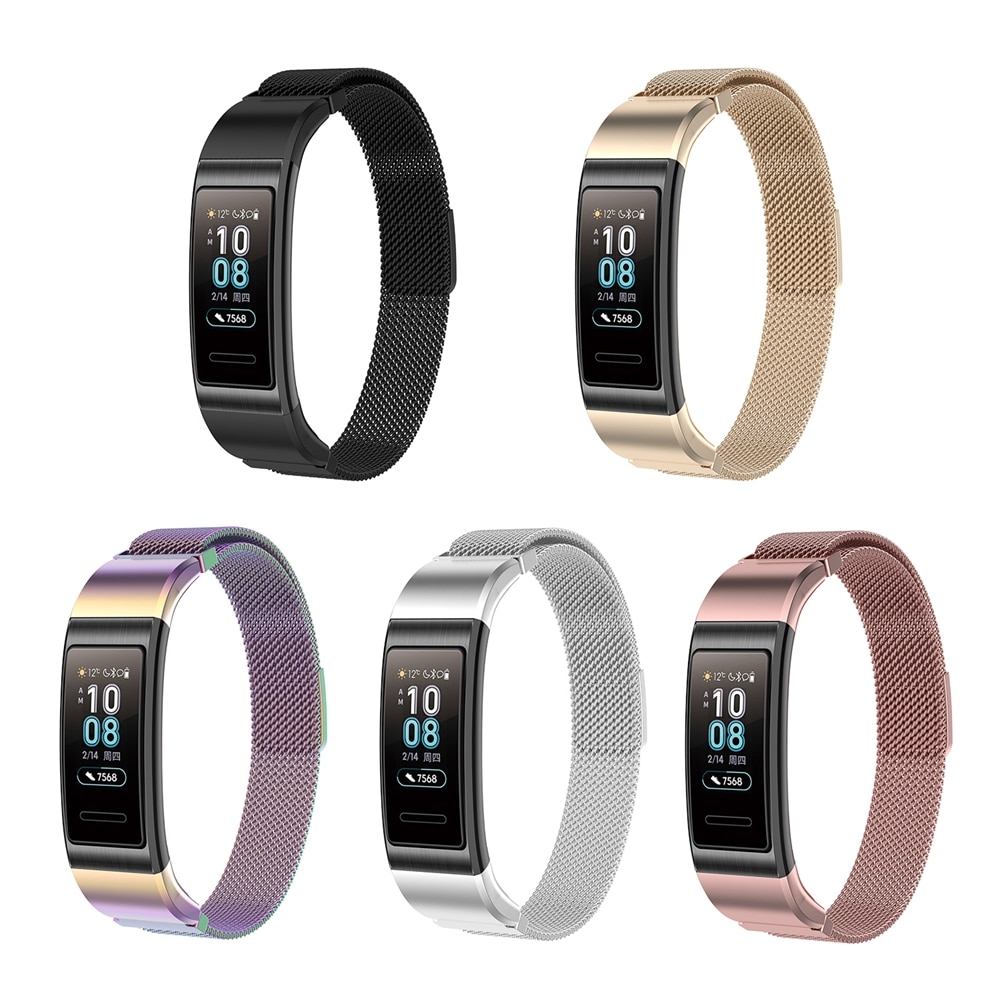Rvs Bands Voor Huawei Band 4/3 Pro Horlogeband Horlogeband Voor Huawei Band 4 Pro Band 3 Pro Vervanging polsband