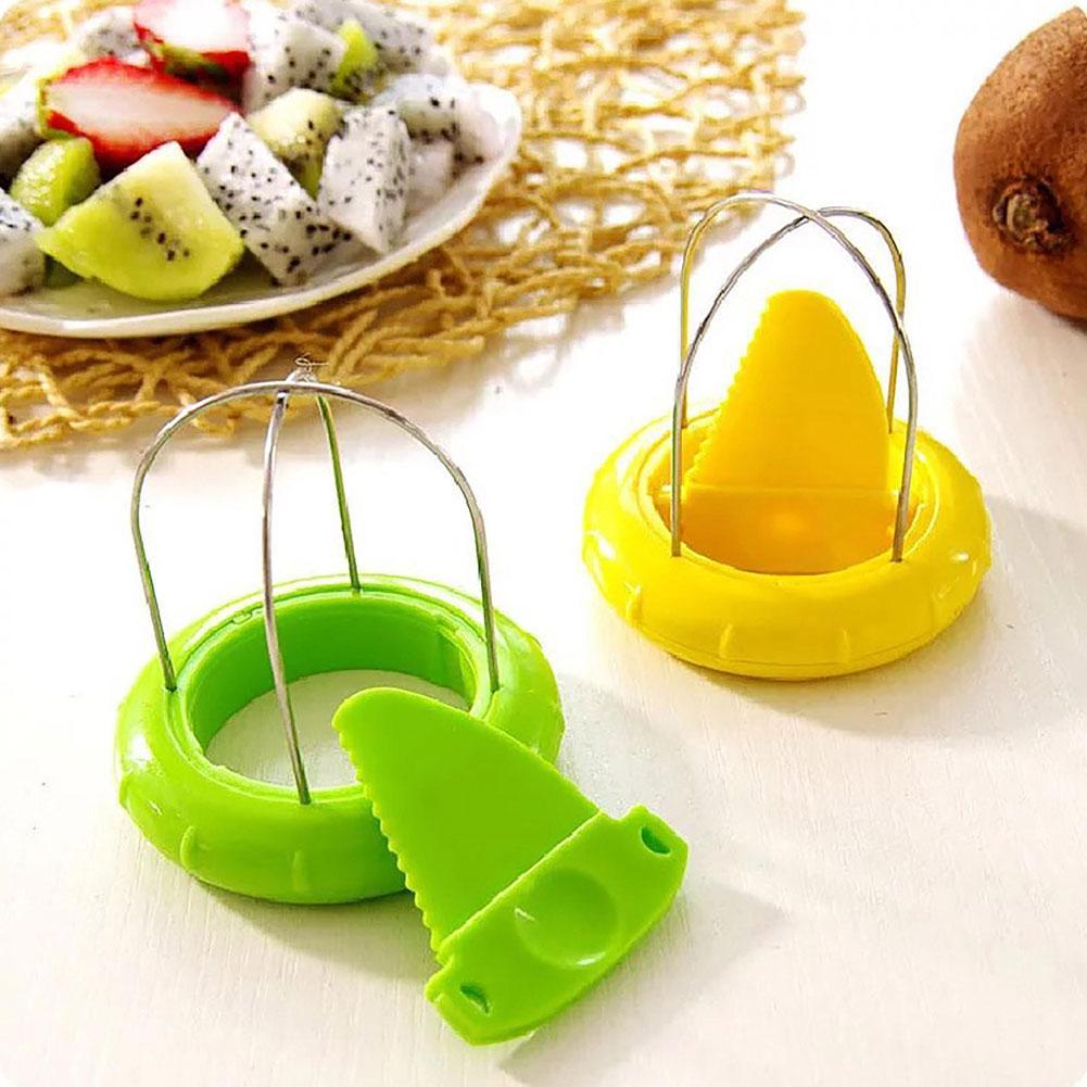 Mini Fruit Kiwi Cutter Peeler Slicer Keuken Groene Kiwi Voor Pitaya Peeling Tools Gereedschap Gadgets I5K2