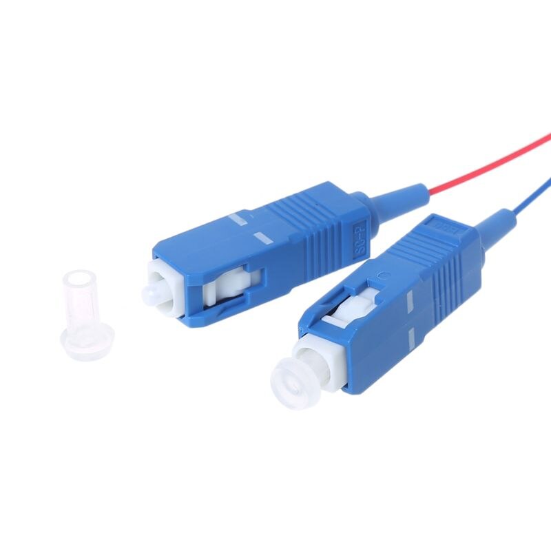 1x2 APC/UPC Optic Fiber Splitter Mini Steel Tube Bundle Connector FBT Grade