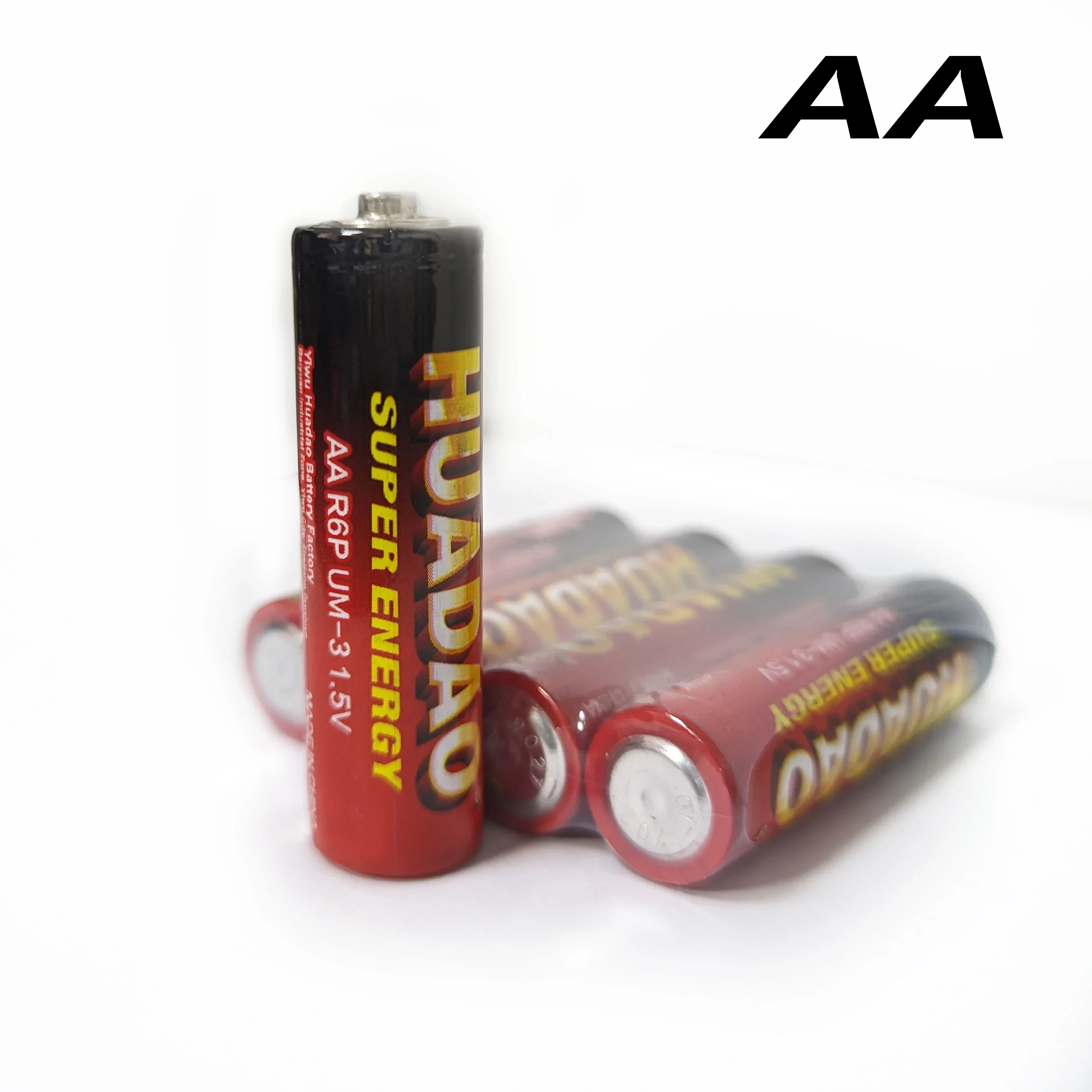 Batería alcalina AA de 1,5 V desechable utilizada para calculadoras, relojes, linternas, radios, ratones, reproductores de MP3, luces LED