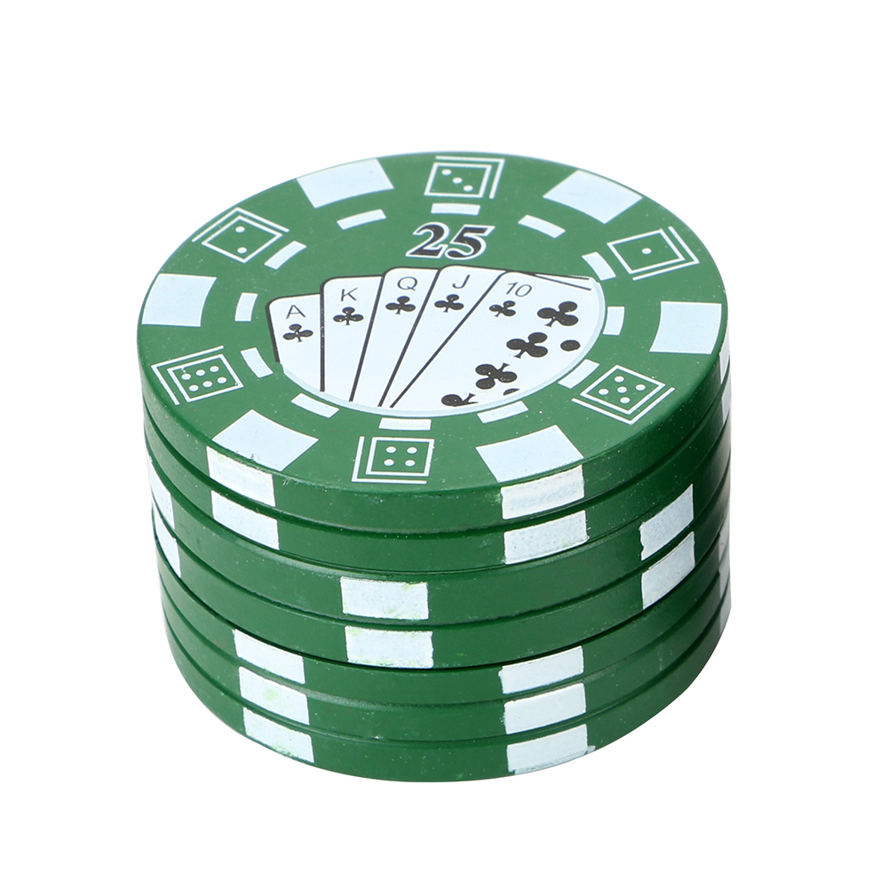 Accessoires voor pijpen Tabaksmolen Kruidensnijder 3-laags kruidensnijder Kleine molen: green