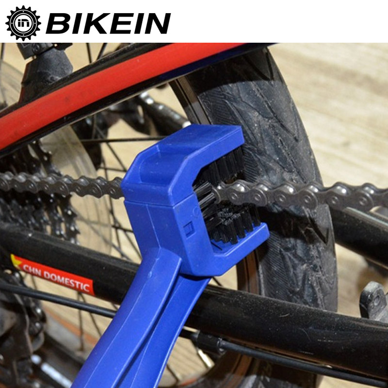 BIKEIN - Cycling Bicycle Chain Machine Portable Bike Chain Cleaner Brushes Scrubber Wash Tool Kit Bicycle Accessories 78g