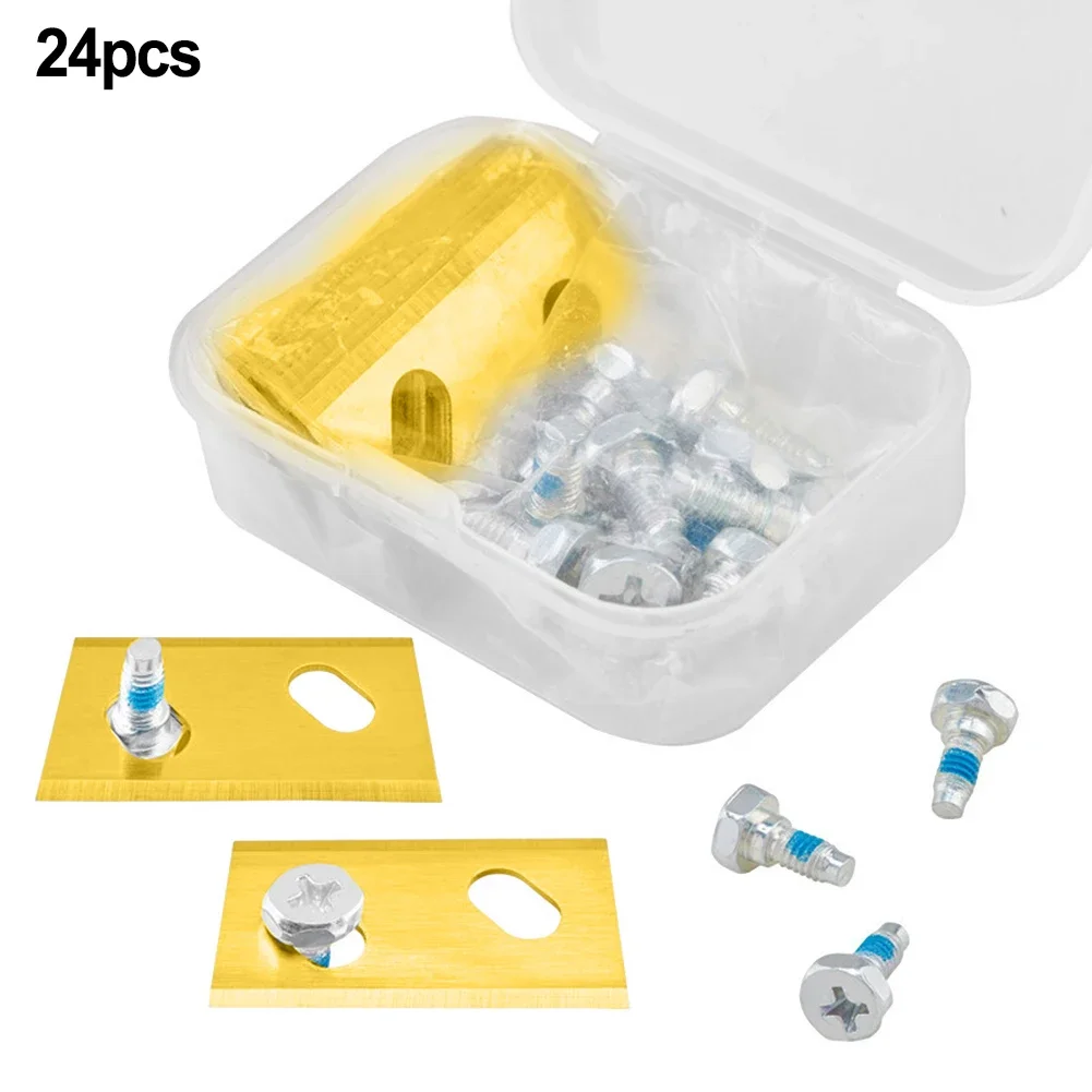 Brand Lawn Robot Blade Parts Repair Spare Study With Screws Accessories Compact For Robomow RK Robotic Mower: Orange