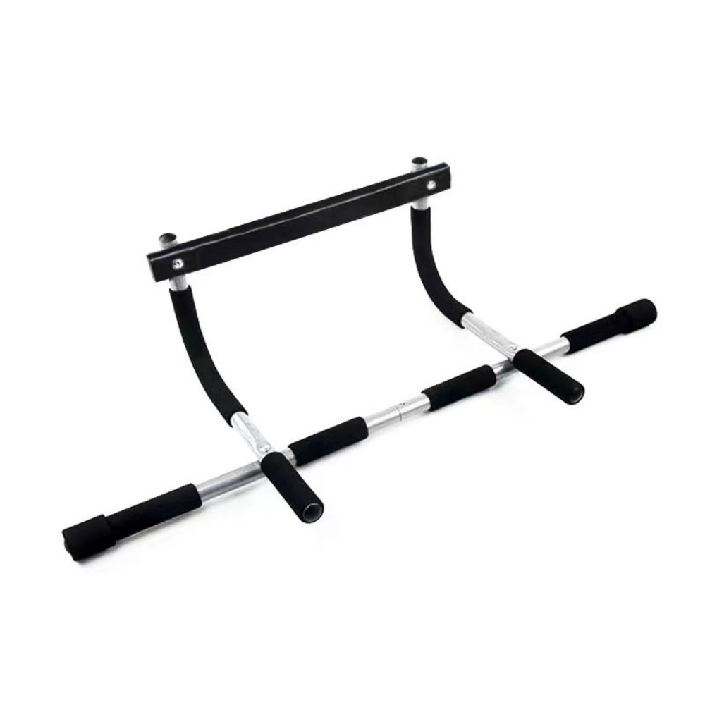 Barra de puxar para porta, para casa, academia, treinamento de força, aderência antiderrapante, equipamento fitness, treino interno para homens e mulheres: Default Title