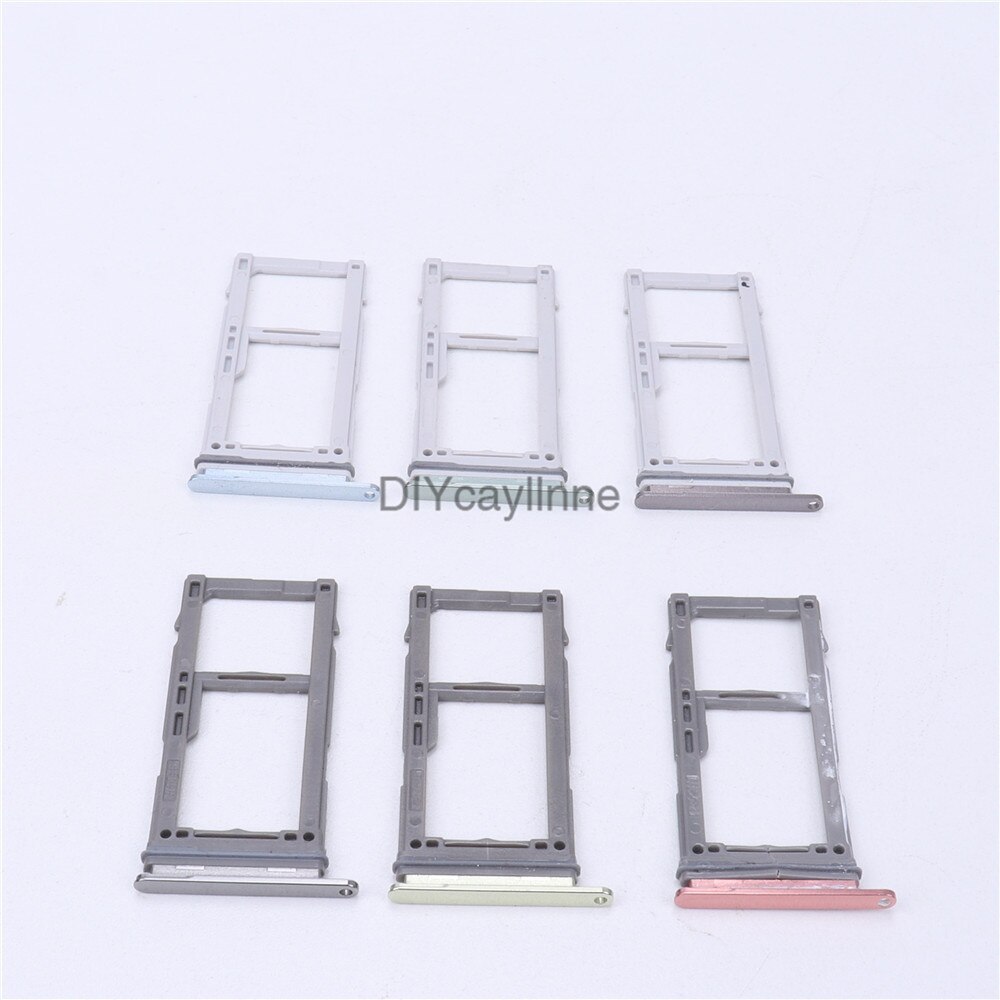 Contenitore per adattatore Micro SD per connettore per lettore di Slot per Slot per schede Sim per parti Samsung Galaxy S10 G973