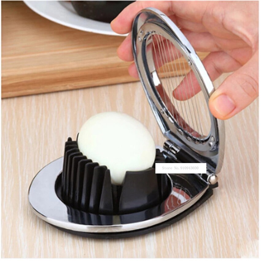 F-077 Stainless Steel Egg Slicers Egg Cutter Kitchen Tool For Cutting Eggs / Eggs Petals