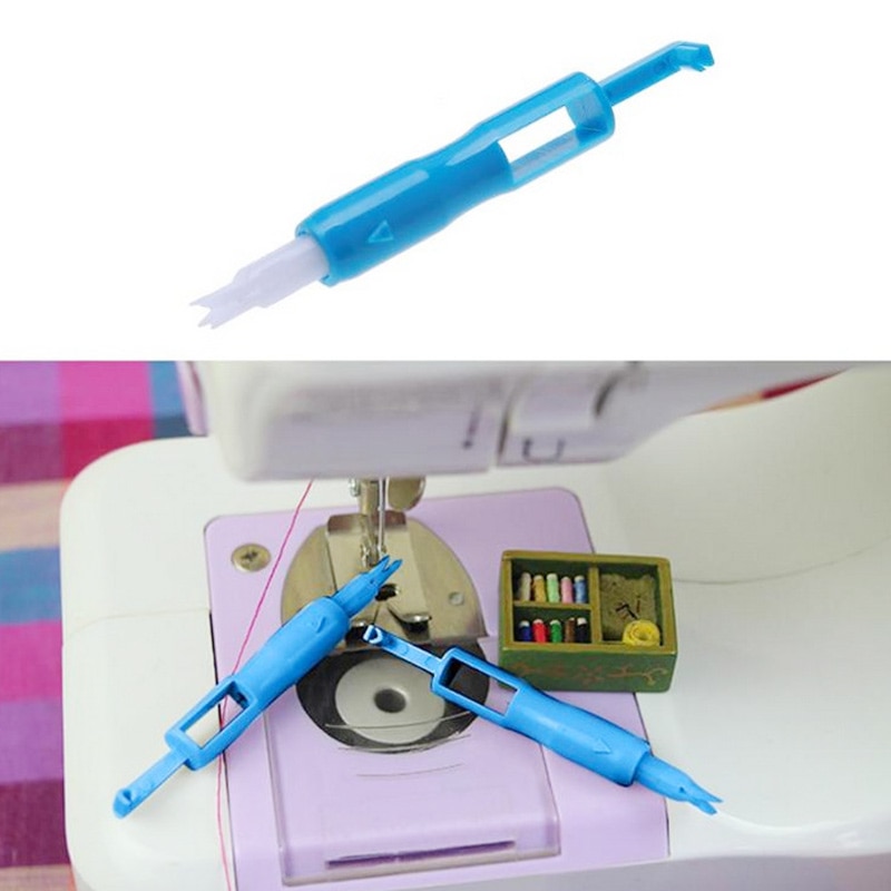 3pcs Machine Needle Inserter Automatic Threader Sewing Threading Tool for Sewing Machine IQ6