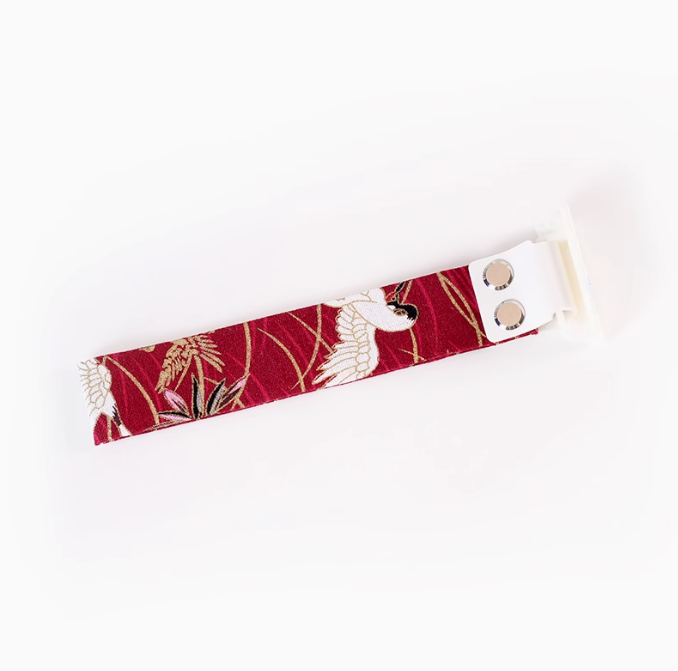 Keyboard Ribbon Latenpow Wooting 60 Keyboard Strap Take Control Nylon Strap for Gaming mechanical keyboard: Cream Color