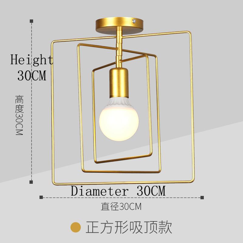 Simple Modern Style Led Lamps Iron Chandelier E27 Bulb Chandeliers Home Lighting Bedroom Decoration Loft Light: Warm White