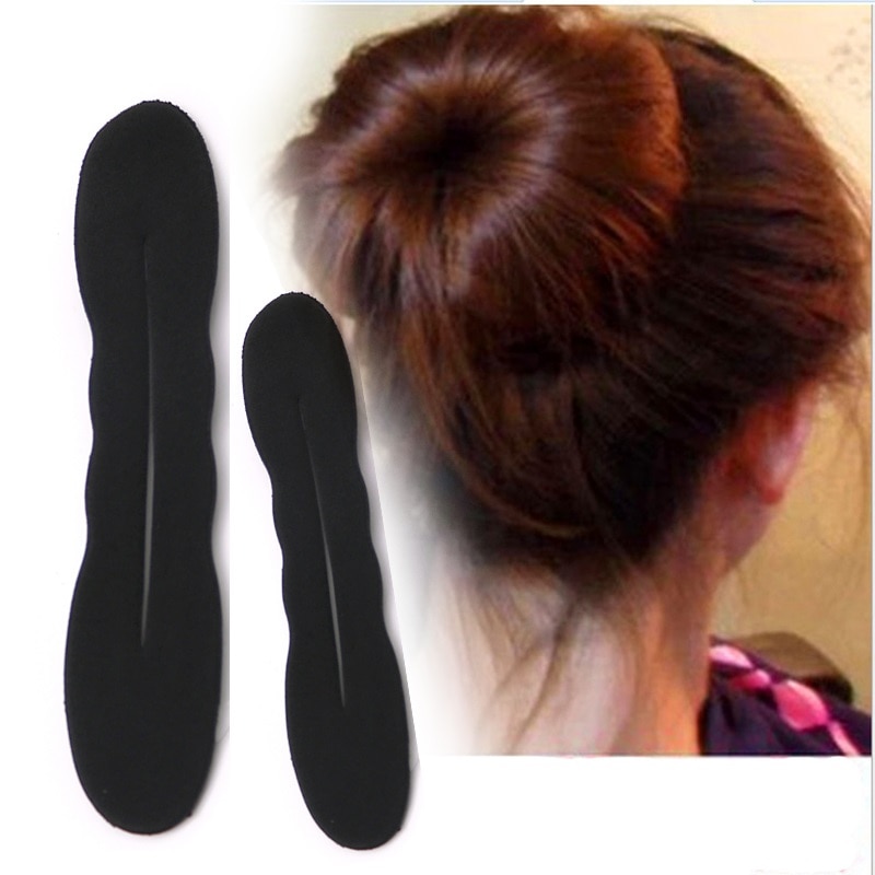 Vrouwen Meisjes Magic Hair Styling Gereedschap Spons Haar Donut Bun Maker Voormalig Twist Kapsel Clip DIY Donuts Haar Bun Gereedschap roller