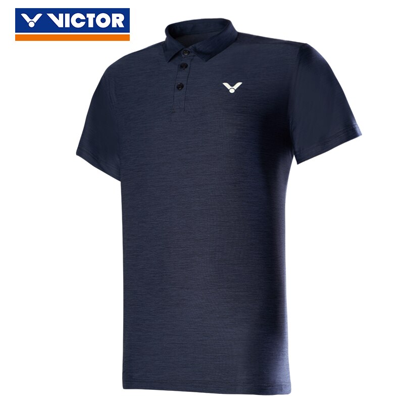 Victor Leisure Serie Gebreide Polo T-shirt S-00020 Dezelfde Stijl Voor Mannen En Vrouwen: M / Army Green