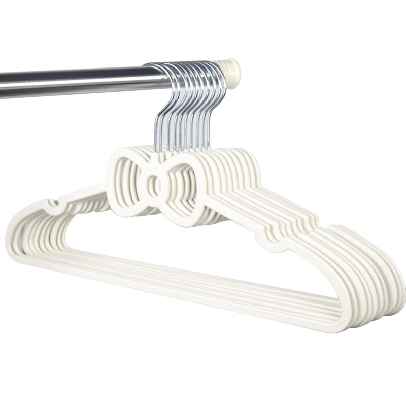 10 Stuks Kleding Hanger Durablor Volwassen Kinderen Kleding Opknoping Benodigdheden (Roze) E Abs Hart Patroon Jas F: Deep Blue