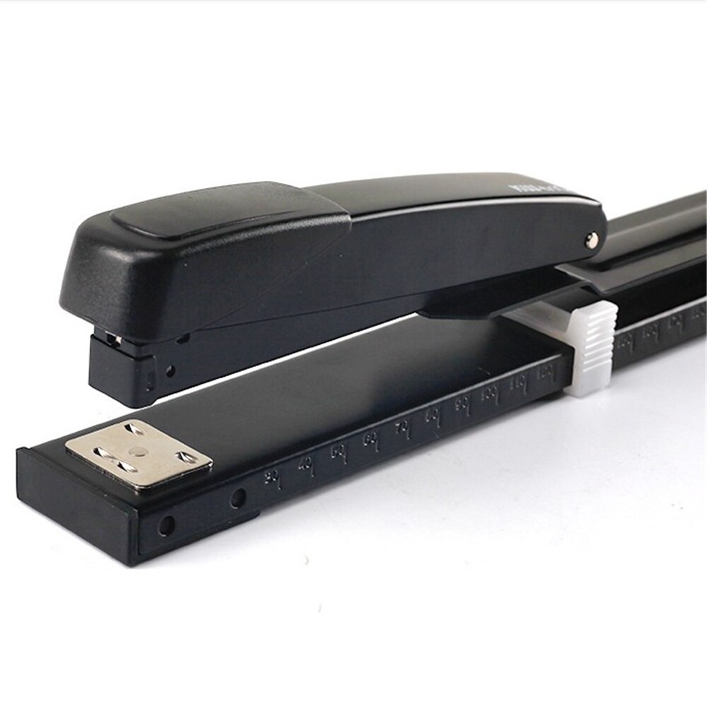 Black make repair book stapler long arm stapler binding machine manual metal stapler