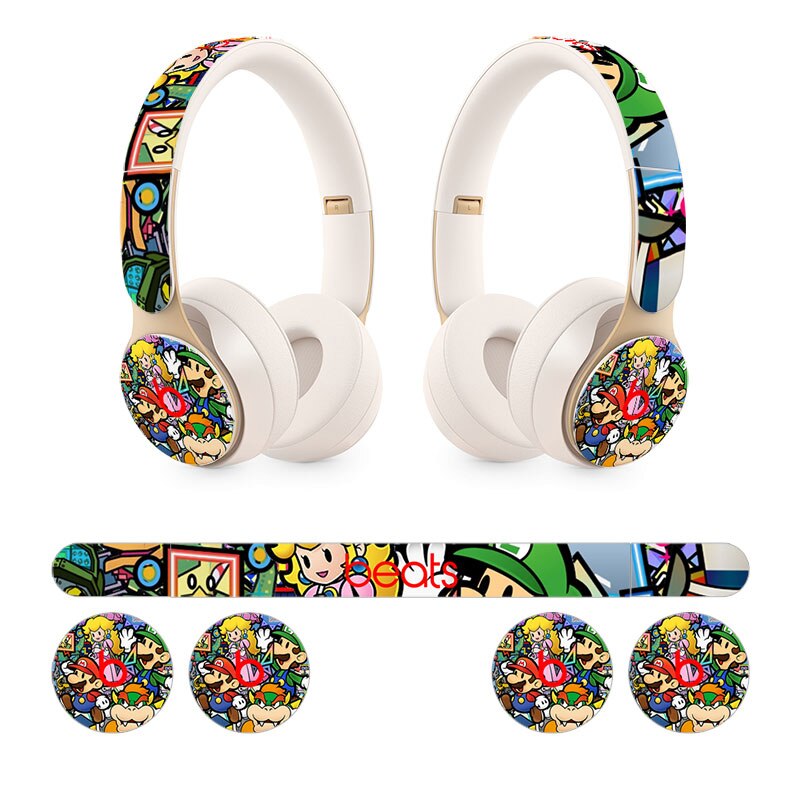 Cute Headphone Sticker Vinyl Decal Skin for Beats solo pro headphone skin sticker: TN-SOLOPro-0975