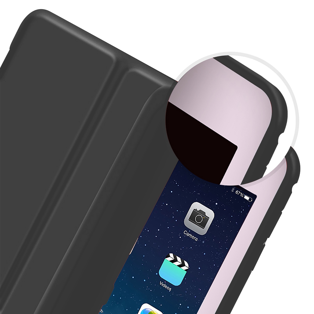 For Xiaomi Mi Pad 4 8.0 10.1 Case Ultra Thin Stand Silicone Soft Smart Cover for Xiaomi MiPad 4 Plus 10.1 Tablet Case + FilmPen