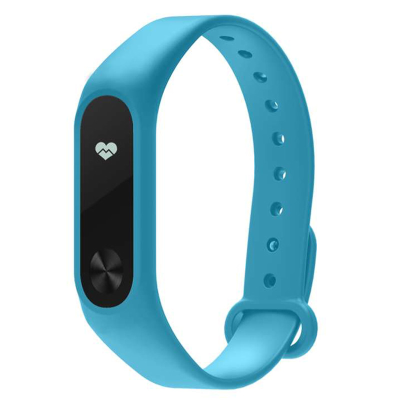 Pulsera para xiaomi mi band 2 Correa de silicona mi band 2 pulsera muñequeras para xiaomi mi band2 smartwatch: Light Green