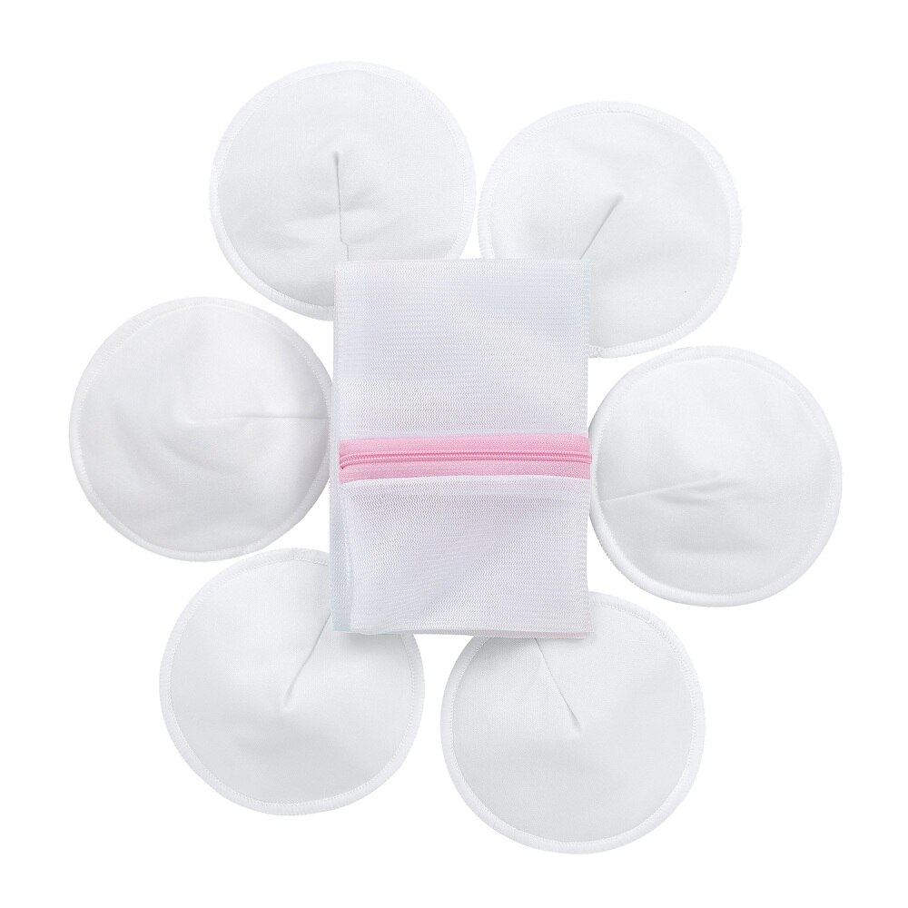 Coussinets d'allaitement en TPU imperméable à l'eau pour l'allaitement absorbant Anti-débordement de 6/14 pièces par ensemble: RZ60008-S