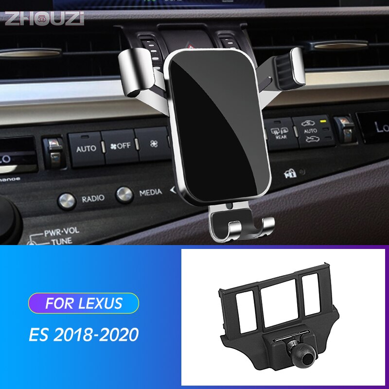 Car Mobile Phone Holder Mounts Stand GPS Gravity Navigation Bracket For Lexus ES LS NX RX UX 200 250 260 300 500 Car Accessories: For ES 18-20