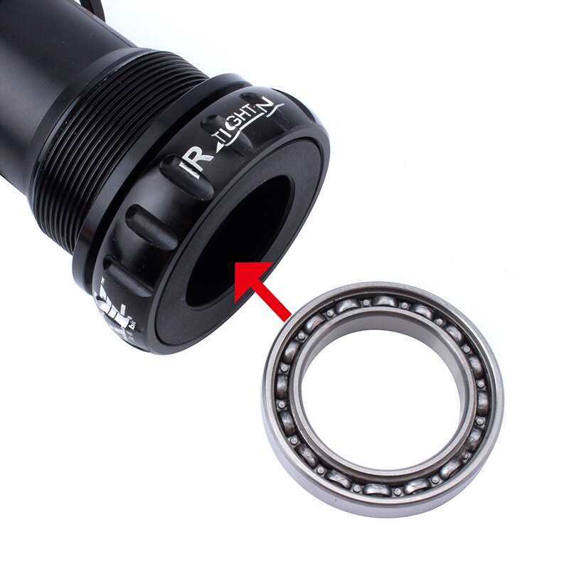 37*25*7mm cykelleje rustfrit stål gevind presse bundbeslag leje mtb landevejscykel faste gear dele