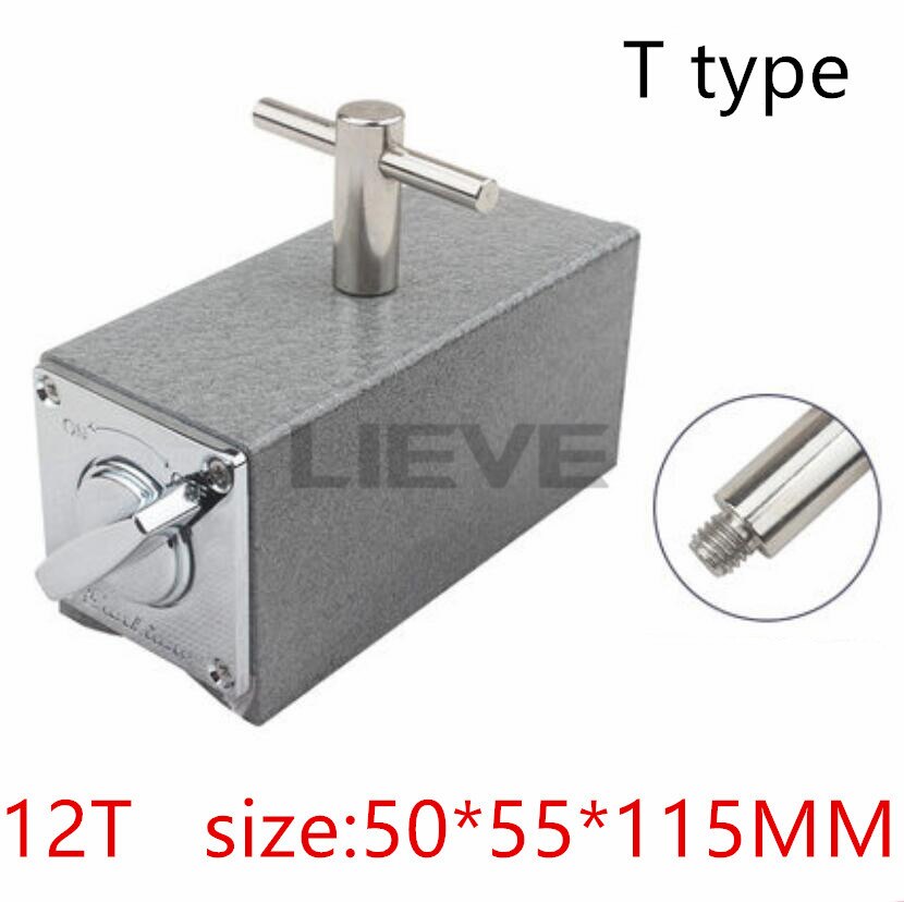 Metalafbryder magnetisk bordbase 6t 8t 10t 12t v magnetisk base urskiveindikator stativ basismagnet sæde bordtrådskæring