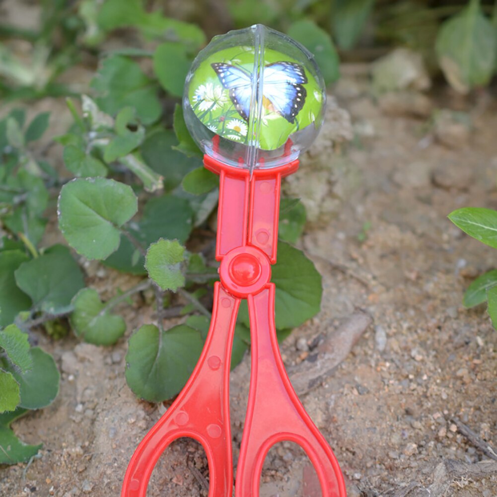 Bug Insect Catcher Schaar Tang Pincet Scooper Klem Kids Toy Schoonmaak Tool Voor Kinderen Speelgoed Handy
