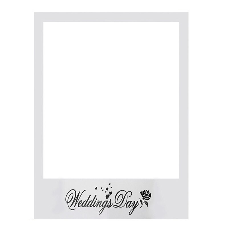 Birthday Photo Booth Frame Happy Birthday Photobooth Props Birthday Party Decor Anniversary Supplies: 15