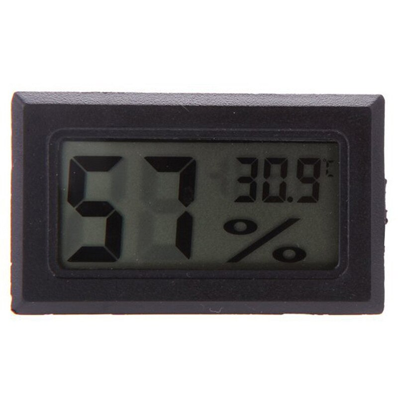 Digitale di Temperatura del Termometro Igrometro 2in1 tester di Umidità animale domestico carro armato Rettile Rettile Forniture