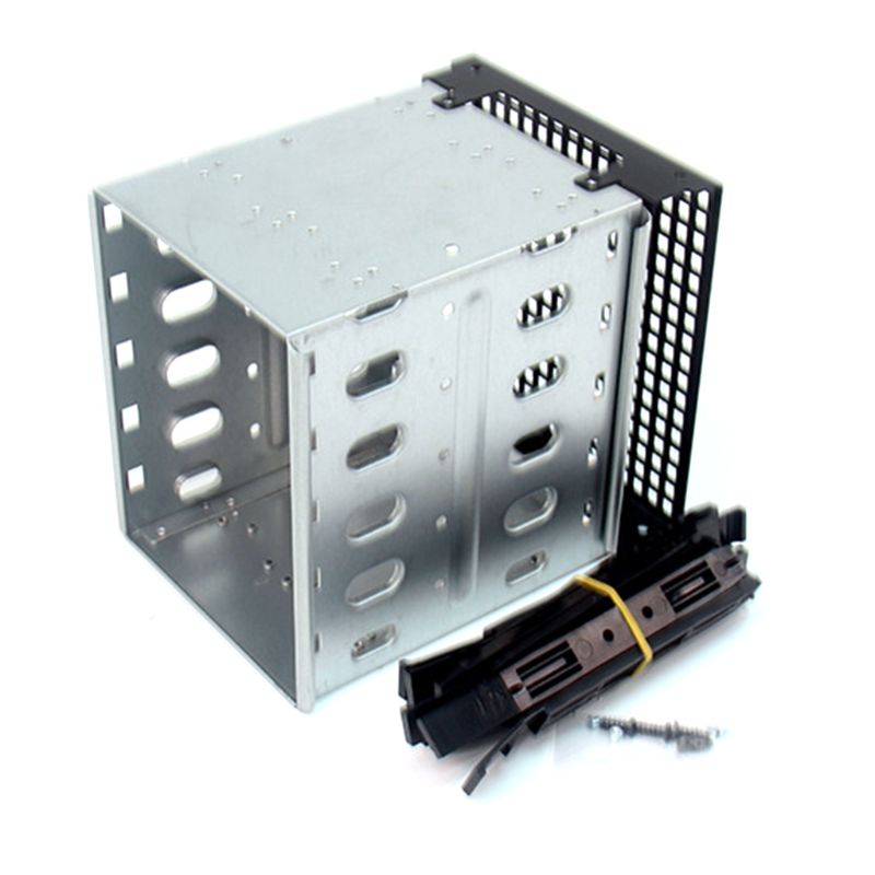 Large Capacity Stainless Steel HDD Hard Drive Cage Rack SATA Hard Drive Disk Tray Caddy for Computer Accessories