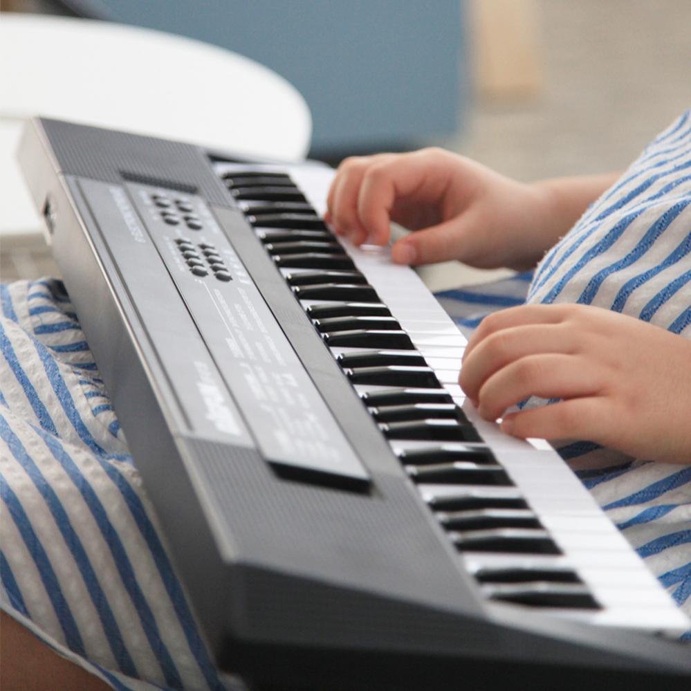 61 Toetsen Elektronische Keyboard Piano Elektrische Digitale Muziek Key Board Met Microfoon Voor Kinderen Muzikale Verlichting