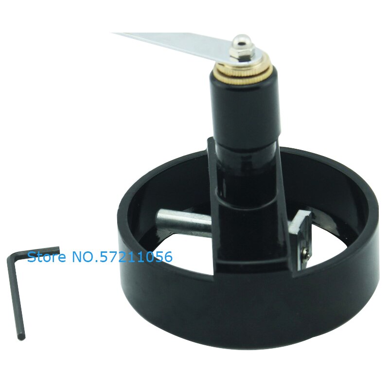 Adjustable Metal Multi-7Sizes Round Rotary Circle Graphic Paper Cutter Sharp Blade Die Board Button Maker