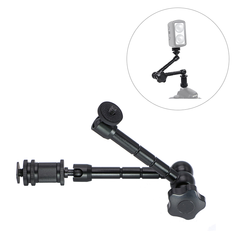 Camera Hand Grip Dual Handheld Stabilizer Schouder Houder Beugel Stand Camera Accessoires voor Canon Nikon SONY Pentax Panasonic