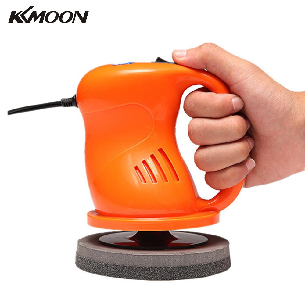 Kkmoon auto sähköinen kiillotuskone hiomakone 12v vahauskone auton huonekalut vahaus pieni kiillotustyökalu kone