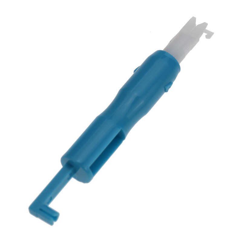 1Pcs Needle Threader Insertion Tool Applicator For Sewing Machine Sew Thread: Blue
