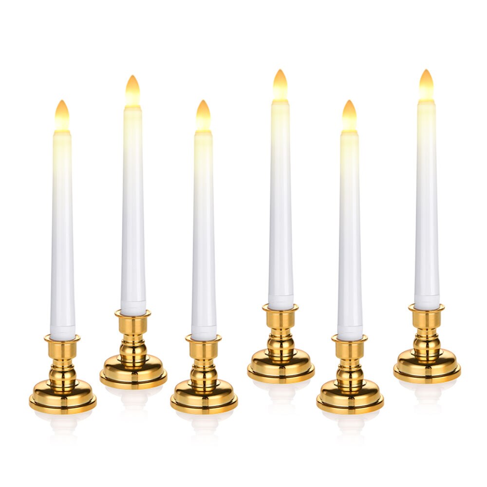 Bougies décoratives à piles Led mando a distanciaCandles | Petits lampes à thé, bougies électroniques de fête: Default Title