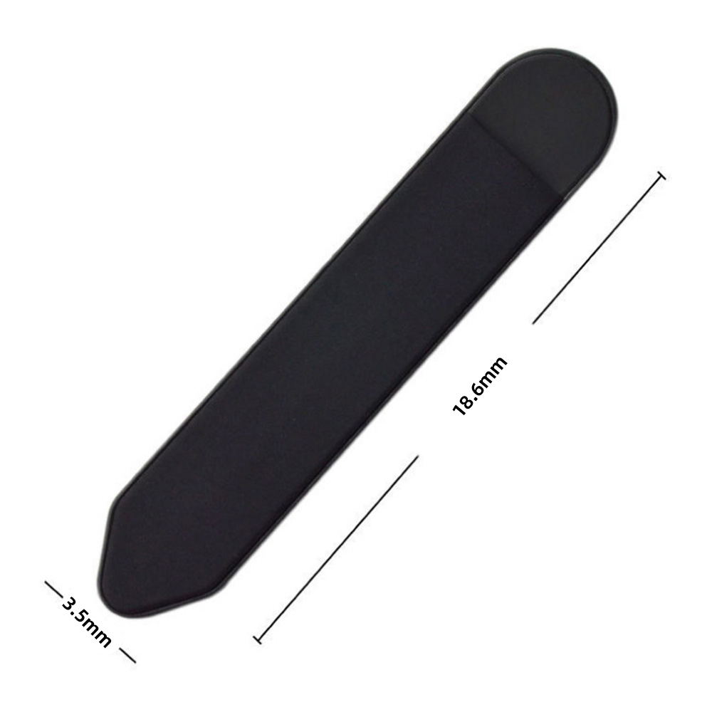 FONKEN Stylus Pen Holder Case for Ipad Android Tablet Active Pen Protect Bag Adhesive Pen Sleeve for Apple Pencil Storage Case: black