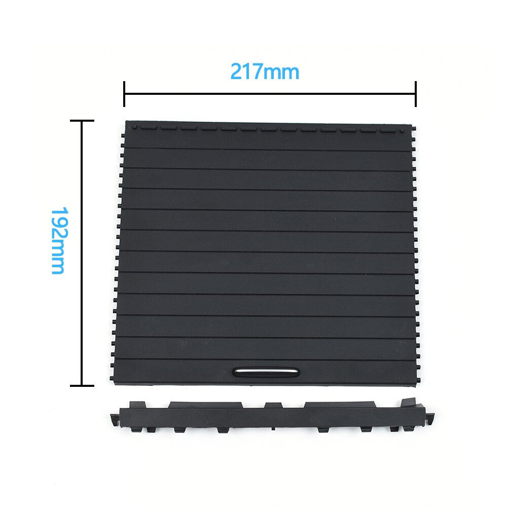 Copertura del rullo dell'otturatore del supporto della tazza della bevanda della consolle del centro dell'automobile per Mercedes Benz ML GL GLE GLS classe W166 W292 2012-2019