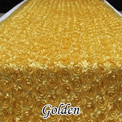 Hochzeit Dekoration Rose Blütenblätter Stoff Satin- Braut hause dekoration zubehör Festival Feier Blume Teppich Geburt Christma: Hochzeit Dekoration 1