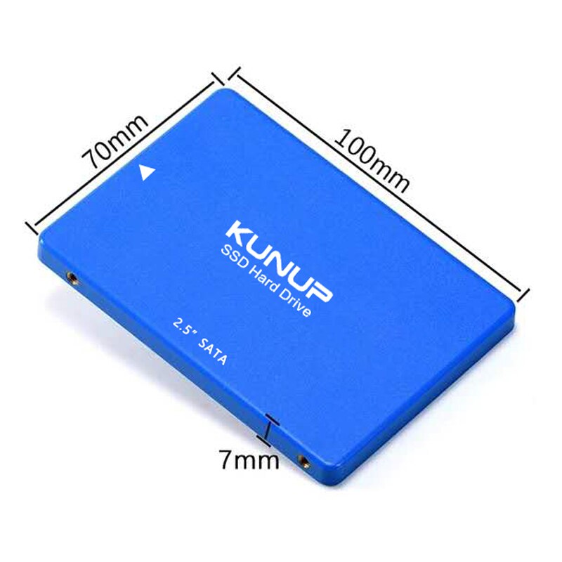 KUNUP-disco duro para ordenador portátil o de escritorio, unidad de estado sólido SSD de 120gb, 240 gb, 128gb, 256gb, 480gb, 512gb, 500gb, 1TB, 2TB, Sata 3 de 2,5 pulgadas