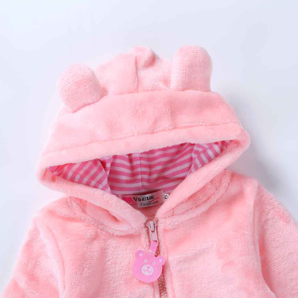 Winter Baby junge Mädchen Kleidung hodded Warme Kinder Kleidung 6-24Mouth Neugeborenen Mädchen Jungen Unten Baumwolle Schneeanzug Mantel Langarm top