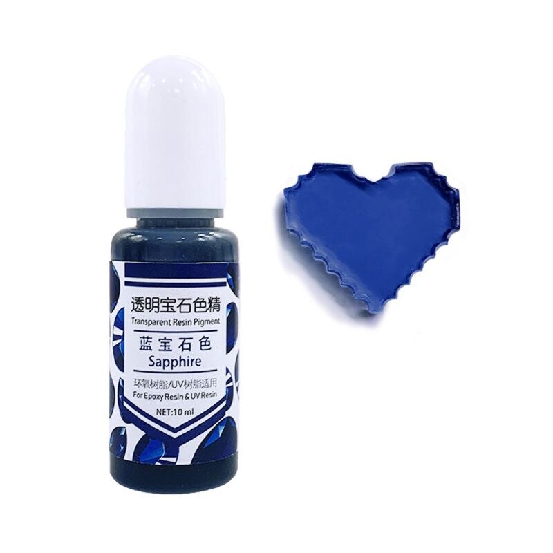 24 couleurs époxy UV résine gemme Pigment résine liquide colorant bricolage résine Art fabrication de bijoux