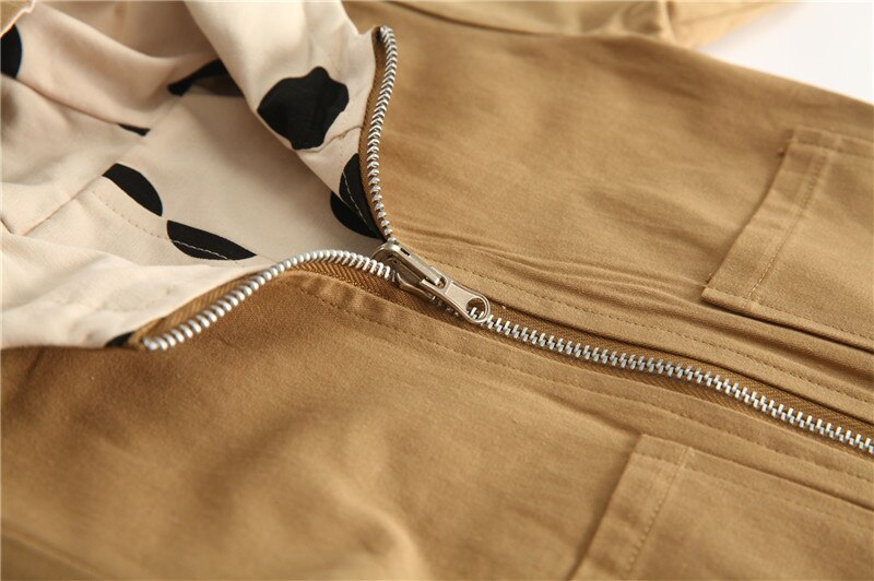 Baby Kids Jacket Coat Toddler Wear On Both Side Windbreak Fall Children Trench Coat Outerwear Baby Boys Girls