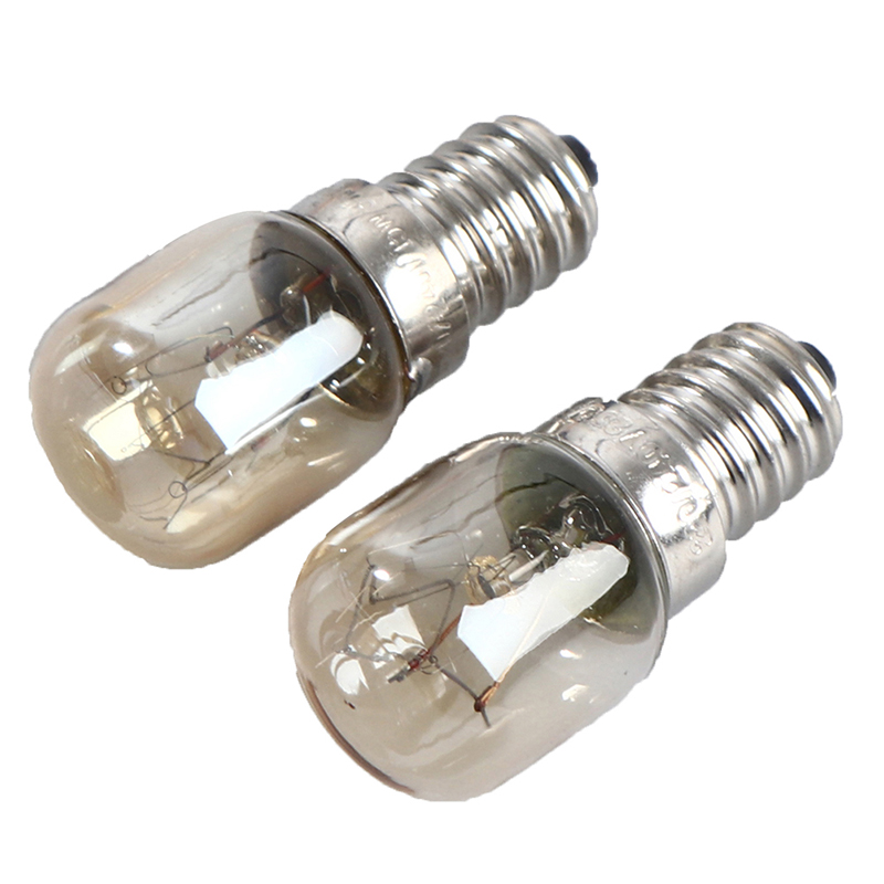 Bombilla de alta temperatura para horno microondas, accesorios de reparación de cocina, E14S, 15W/20W, 220V, 300 ℃, novedad