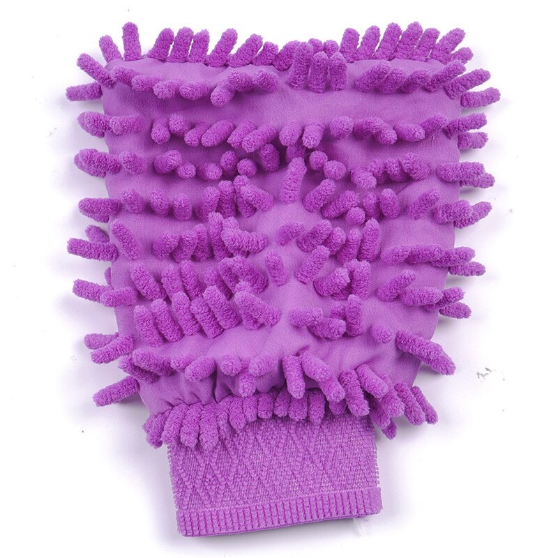 Doppelseitige Mikrofaser Waschen Hand Handschuhe Auto Fenster Staub Reinigung Handschuh Haushalt Reinigung Handtuch Küche Zubehör