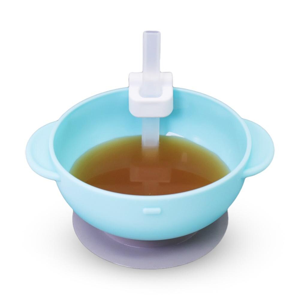 Gebruiksvoorwerpen Baby Herbruikbare Siliconen Soep Water Rietje Snap Gesp Voeden Servies Dropper Lepel Buret Baby Gebruiksvoorwerpen